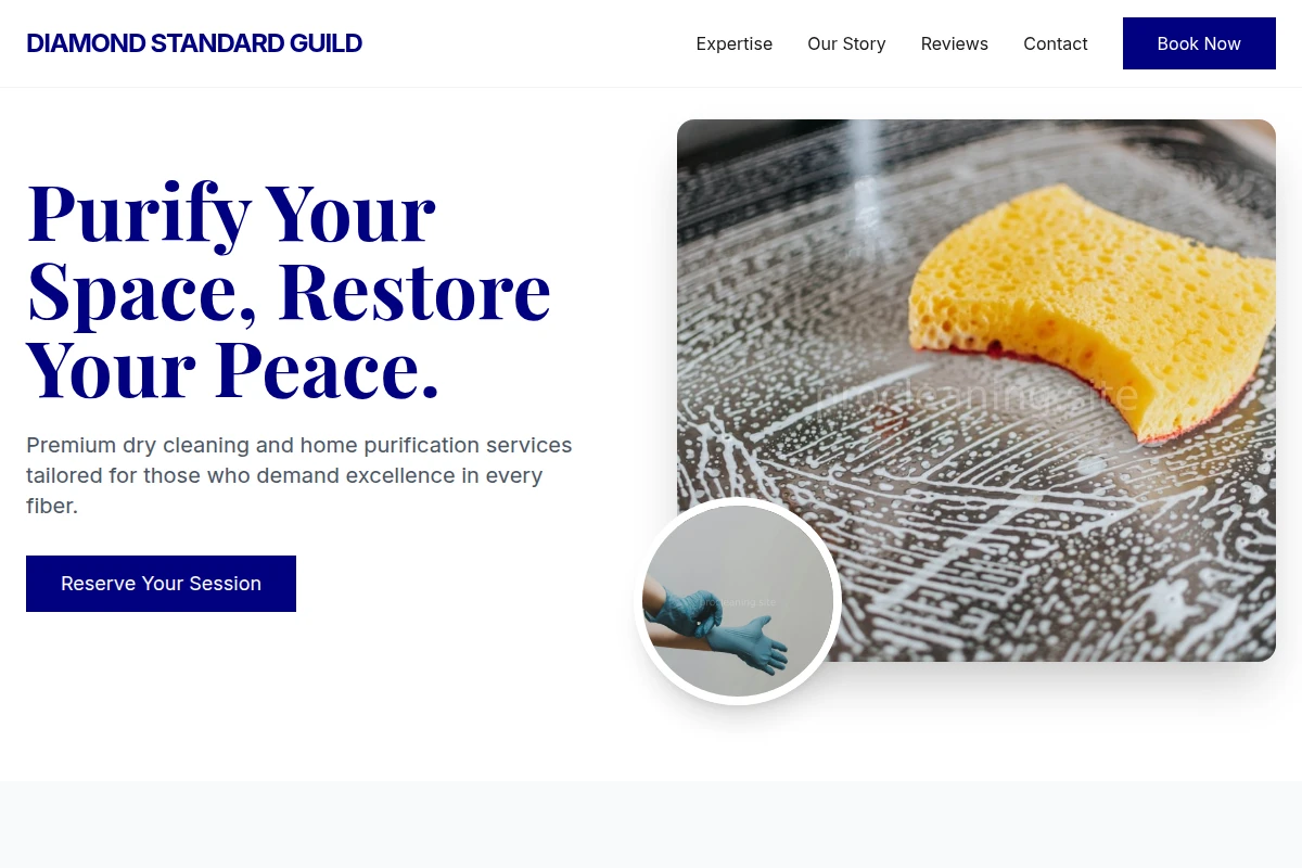 Premium Cleaning Business Design