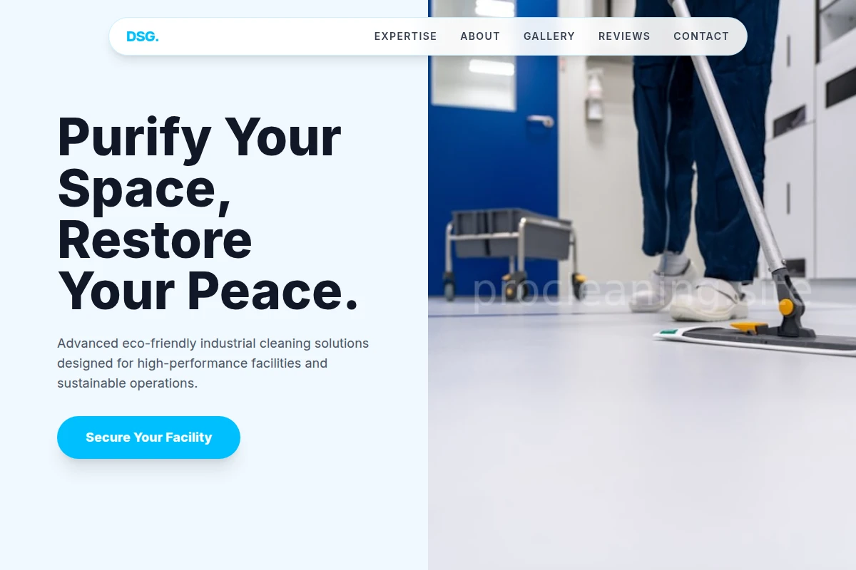 Eco-Friendly Industrial Cleaning
