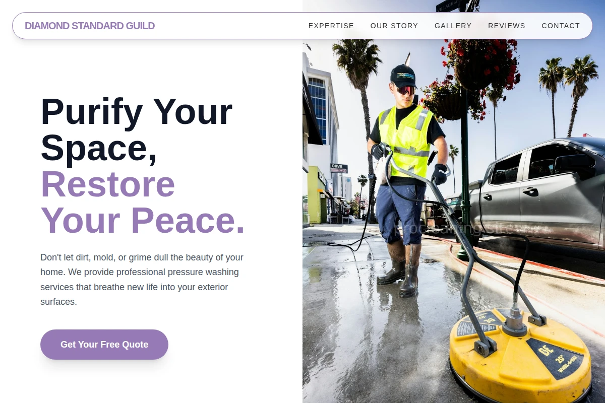 Reliable Pressure Washing