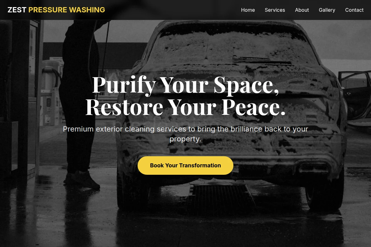 Zest Pressure Washing